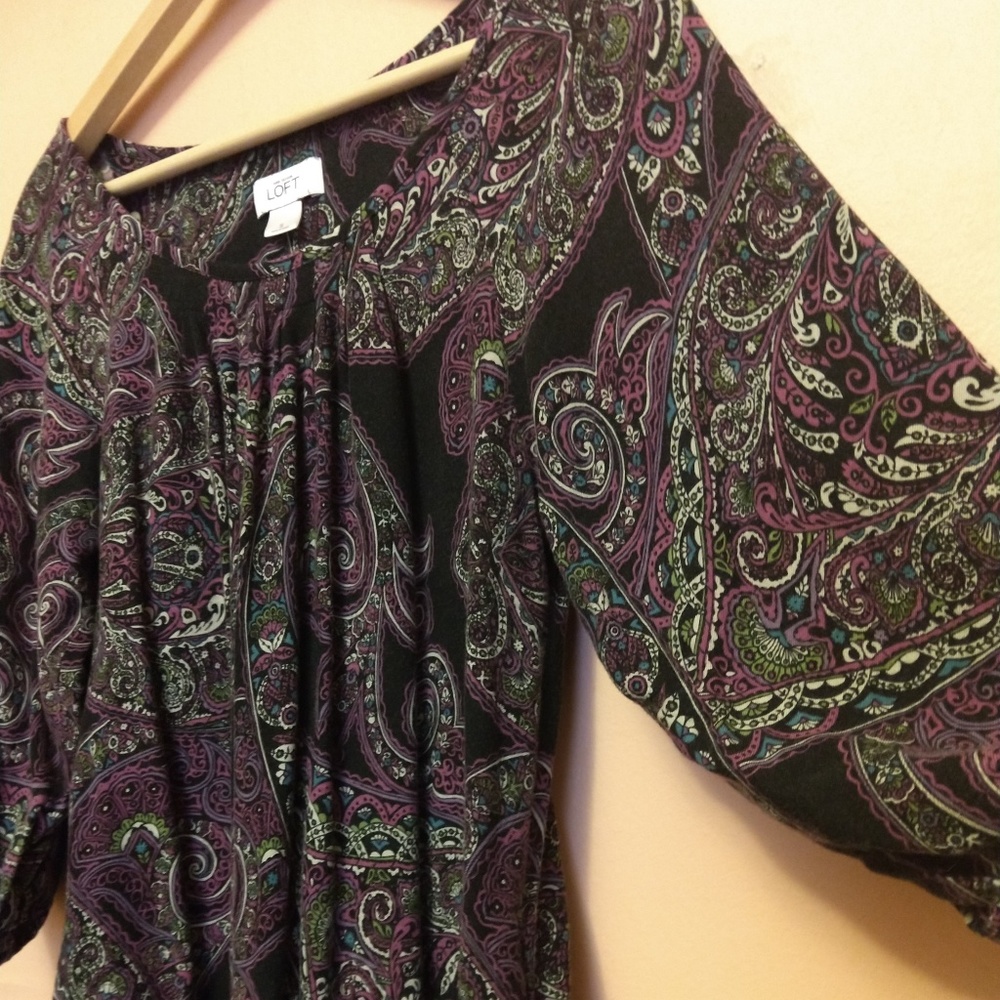 Folky tunic top